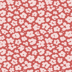 Pattern flower floral spring blossom illustration vector fabric textile design leaf leaves