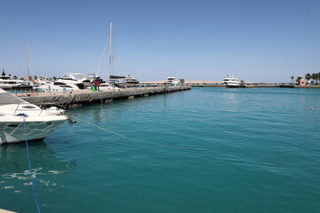 Fototapeta na wymiar The Red Sea in Hurghada