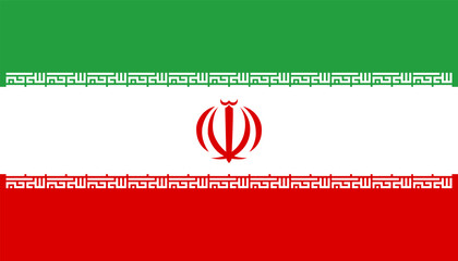 Iran Flag. Iran flag illustration