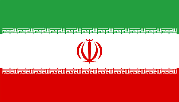 Iran Flag. Iran flag illustration