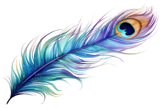 PNG Peacock feather pattern peacock feather. AI generated Image by rawpixel.