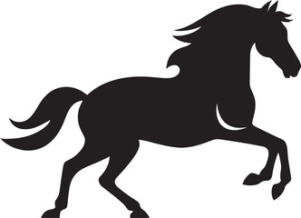 Symbol of Strength Dynamic Horse Logo Vector Illustration for Empowering Brands