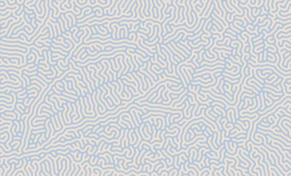 Light Blue turing pattern structure oraganic lines background
