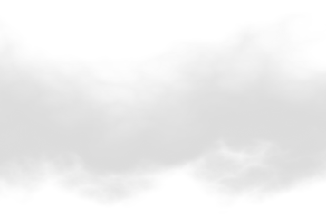 White smoke vapor mist cloud on transparent background abstract modern transparent gradient 