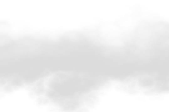 White smoke vapor mist cloud on transparent background abstract modern transparent gradient 