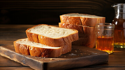 bread and butter  high definition(hd) photographic creative image