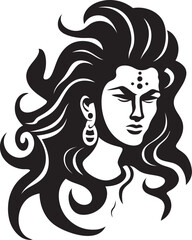 Shiva, The Master of Meditation Vector Image