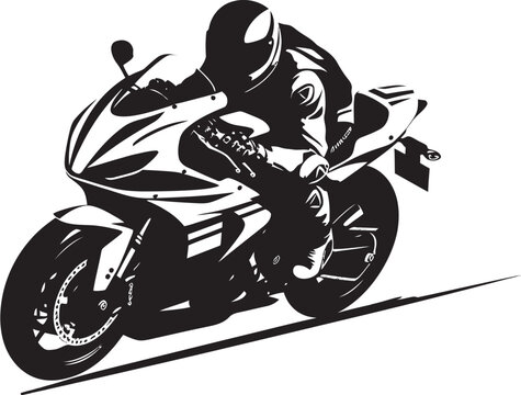 Motorcycle Vector Masterpieces Riding the Wave of Artistic Expression