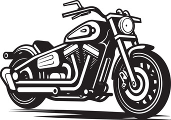 Motorcycle Vector Illustration Portfolio Showcasing Artistic Excellence on Two Wheels