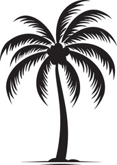 Fototapeta na wymiar Palm Trees Guardians of Coastal Biodiversity