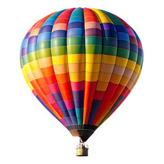 Naklejka premium air balloon isolated on transparent background