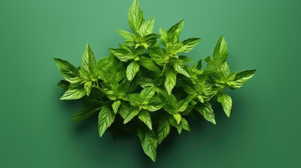 mint background top view UHD Wallpaper