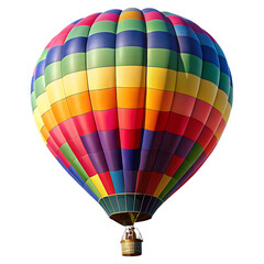 Naklejka premium air balloon isolated on transparent background