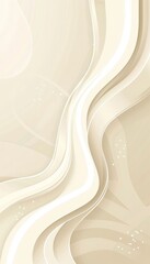 Organic beige brown wavy lines texture for web design banner backdrop illustration