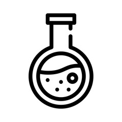 chemical line icon