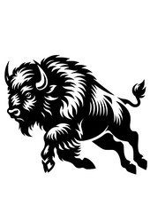 Bison Svg, Bison Clipart, Bison Silhouette SVG, Buffalo svg, American Buffalo svg, Bison Cut Files for Cricut
