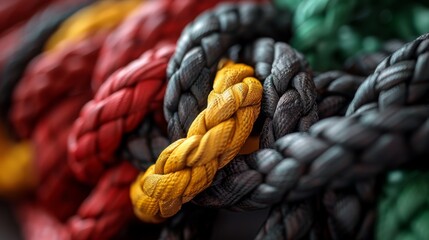 CHAIN as a concept for the International Day of Remembrance of the Victims of Slavery and the Transatlantic Slave Trade - obrazy, fototapety, plakaty