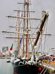 The Morgenster (Morning Star in Dutch), a sail training ship based in the Netherlands. It was...