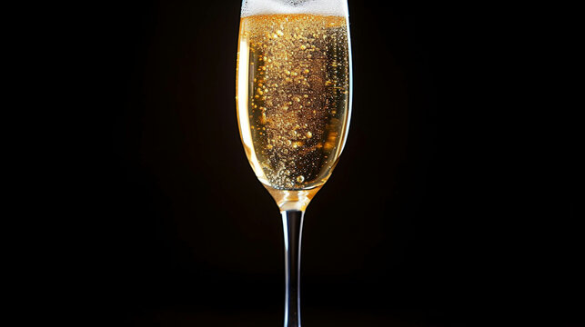 glass of champagne  high definition(hd) photographic creative image
