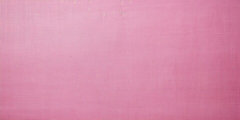 Pink canvas texture background, top view. Simple and clean wallpaper with copy space area for text or design