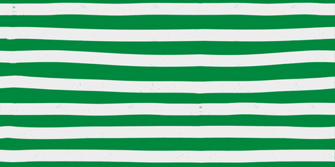 Green and white striped seamless pattern. Abstract background. Vector - 785416967