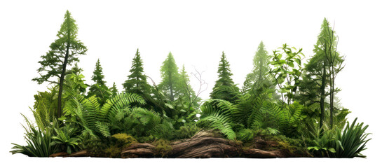 PNG Foresty greenery vegetation outdoors woodland - obrazy, fototapety, plakaty