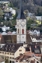 Chur church tower