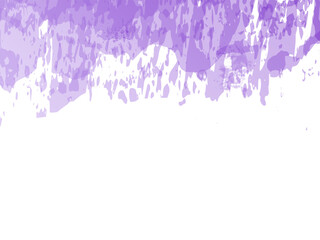 Vector Brush Stroke. Abstract Fluid Splash. Sale Banner Brushstroke. Watercolor Textured Background.  Gradient Paintbrush. Isolated Splash on White Backdrop. Violet Purple