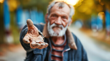 Retrato de un vagabundo. 