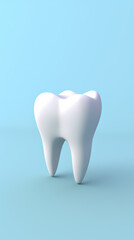 3d rendering of teeth