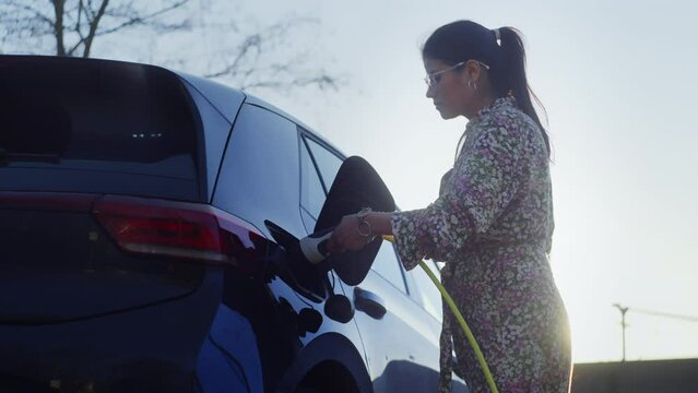 E-car charging, chargeable driving
