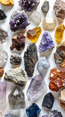 Spectrum of Nature's Beauty: Diverse Collection of Oxide Minerals