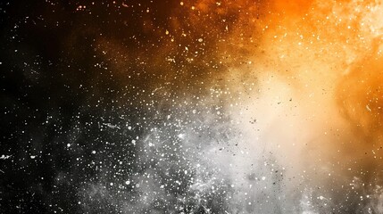 Radiant Grungy Abstract Background with Empty Space