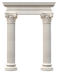 Fototapeta premium PNG Antique arch architecture column ancient