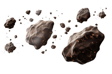 Digital 3D Asteroids in Space