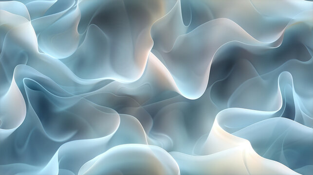 &Eacute;coulement Continu : Motif Abstrait Fluide et Relaxant