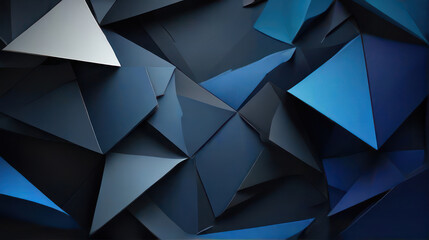 abstract background with dark triangles
