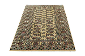 hand-woven, decorative wool Turkish carpet - 785431362