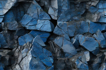 stone blue  wall background texture