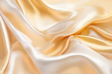 Obraz premium Light pale yellow silk