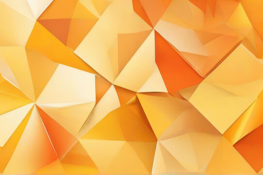 abstract orange triangle background
