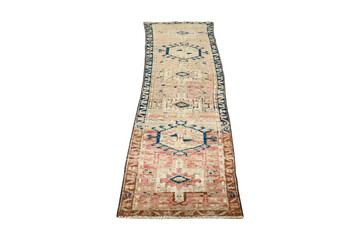 hand-woven, decorative wool Turkish carpet  - 785432154
