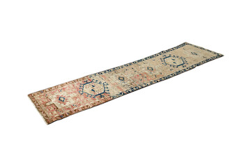 hand-woven, decorative wool Turkish carpet  - 785432191