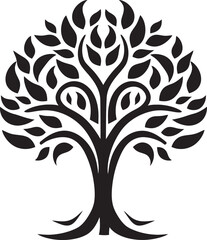 Natures Tapestry Vector Tree Illustration