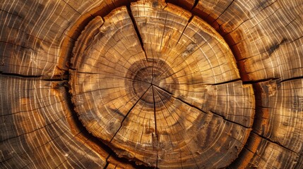 Tree Closeup. Slice wood with Annual Rings - Abstract Background