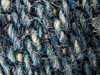 Super Macro photography of a fabric textile which is shot with microscopic lens