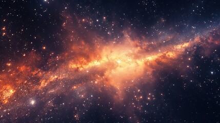 Cosmic Galaxy Background - obrazy, fototapety, plakaty