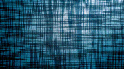 Blue fabric material abstract background