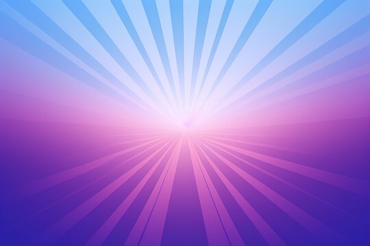 Sun rays background with gradient color, blue and purple, vector illustration