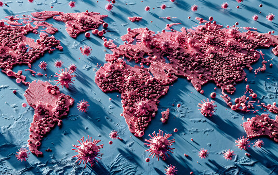 Coronavirus map live updates for global.the prevalence of confirmed cases in the world of the Coronavirus